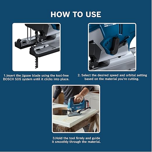 Bosch GST 185-Li Professional Cordless Jigsaw - Tools Warehouse