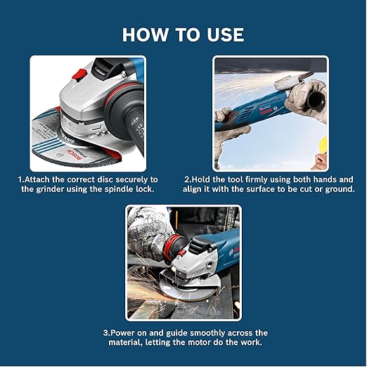 Bosch GWS 18-125 L Heavy Duty Electric Angle Grinder - Tools Warehouse