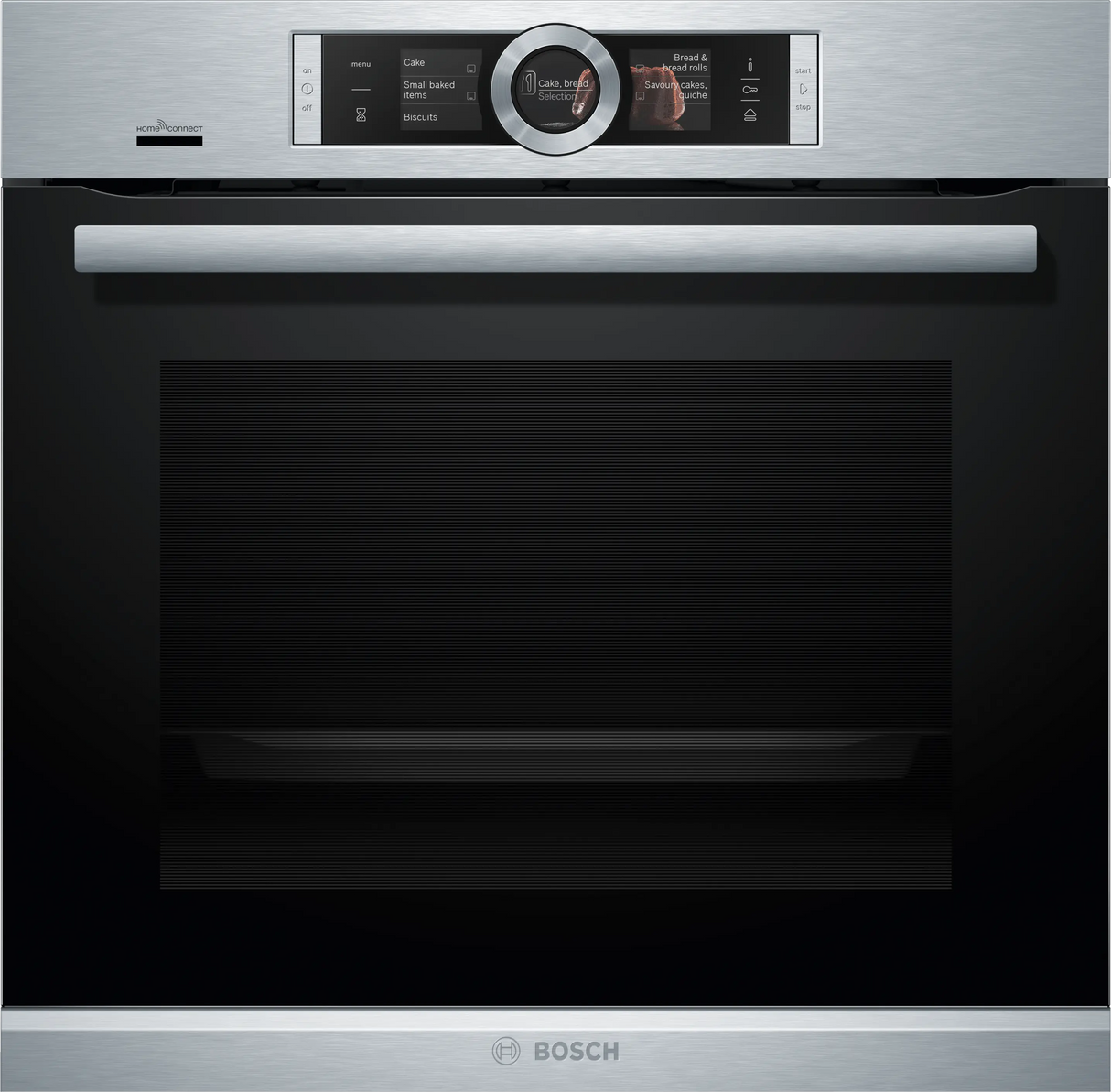 Bosch 60cm Oven with Steam 71 Litre HRG6769S6