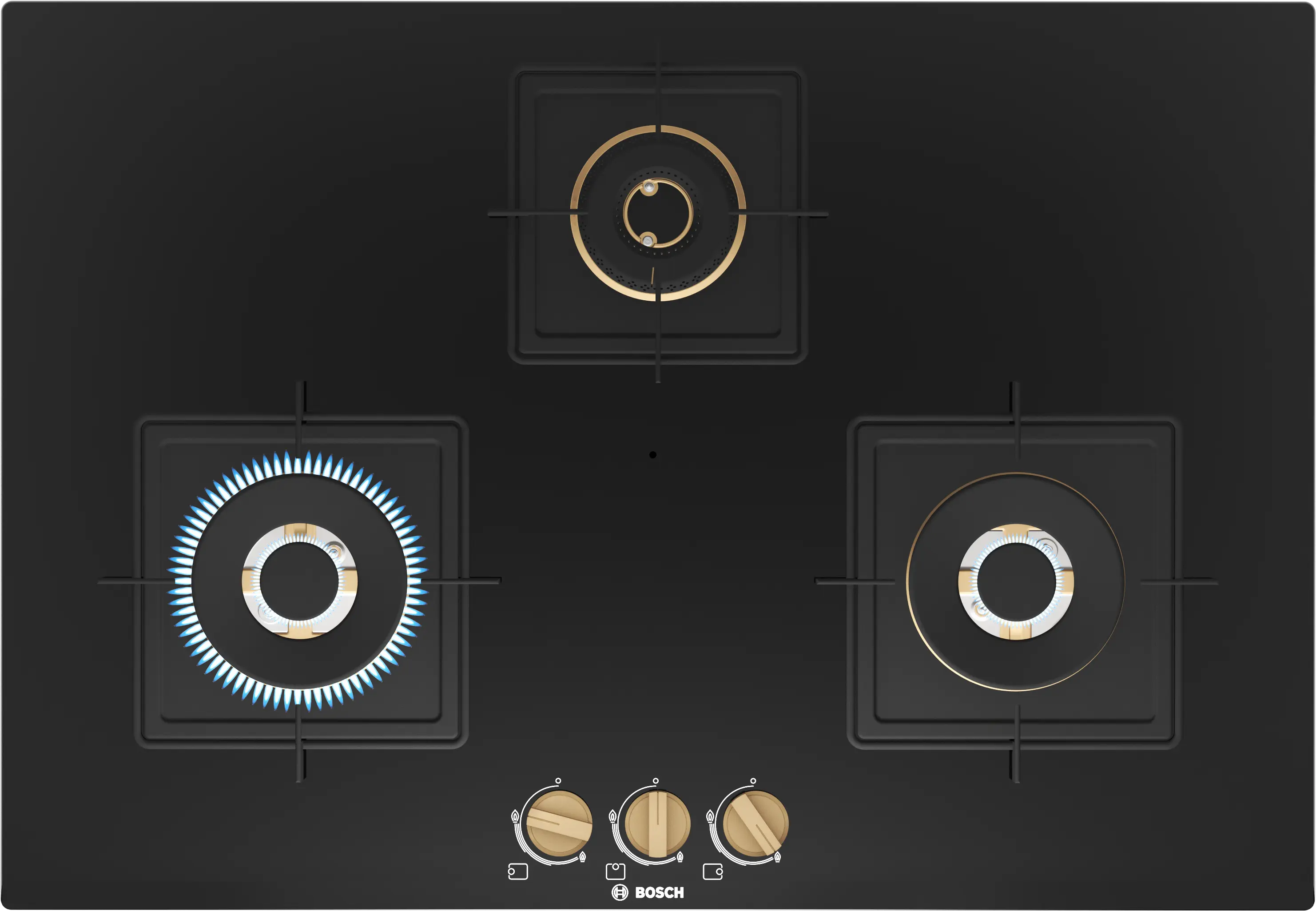 Bosch True Brass 2D Gas Hob 75cm PND7B6F20I