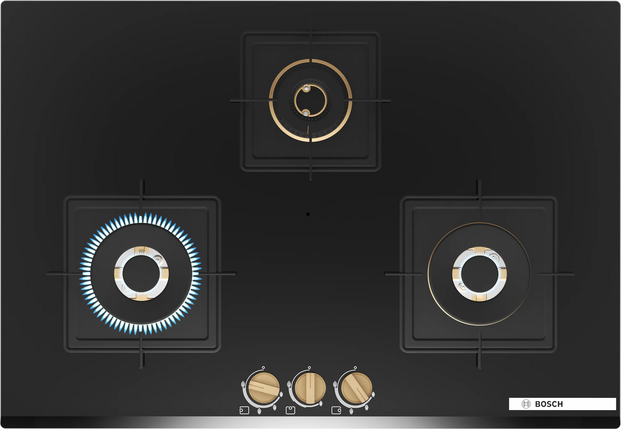 Bosch True Brass 3D Gas Hob 75cm PND7B6G20I
