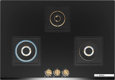 Bosch True Brass 3D Gas Hob 75cm PND7B6G20I
