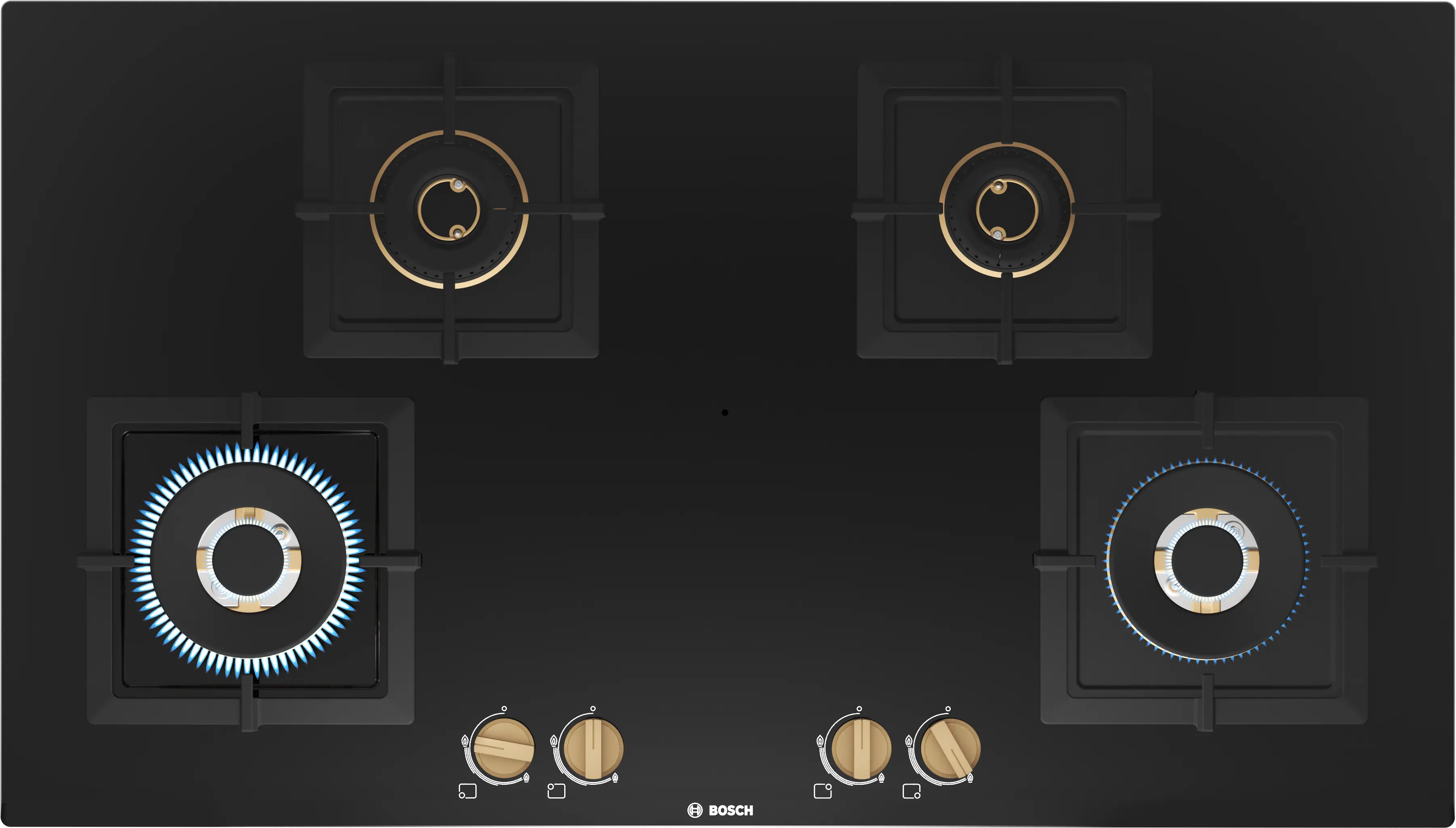 Bosch True Brass 2D Gas Hob 90cm PNF9B6F20I