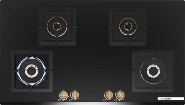 Bosch True Brass 3D Gas Hob 90cm PNF9B6G20I