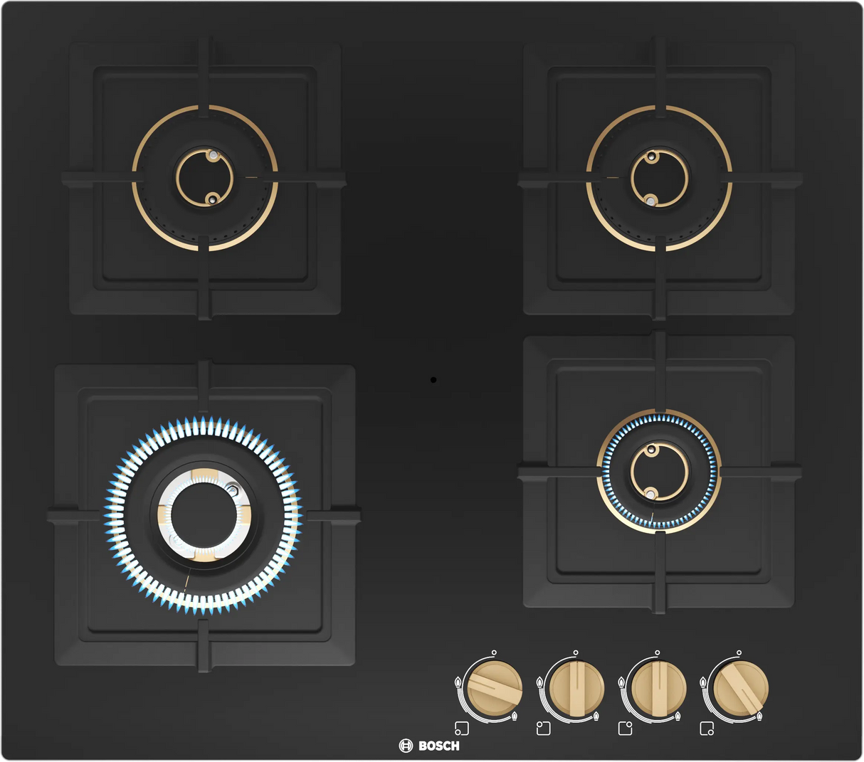 Bosch True Brass 2D Gas Hob 60cm PNH6B6F20I