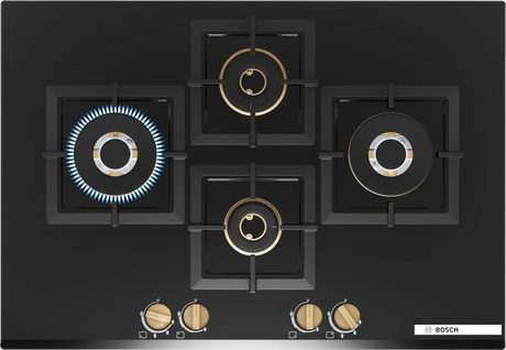 Bosch True Brass 3D Gas Hob 75cm PNI7B6G20I