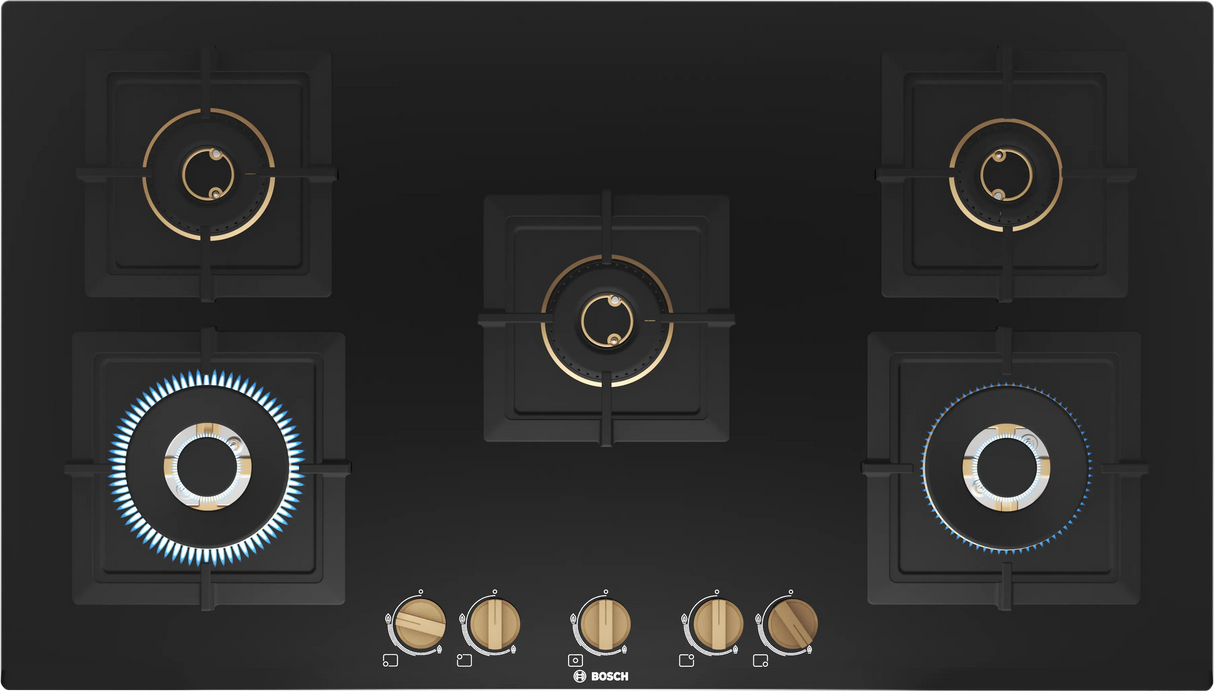 Bosch True Brass 2D Gas Hob 90cm PNV9B6F20I