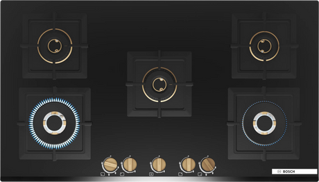 Bosch True Brass 3D Gas Hob 90cm PNV9B6G20I