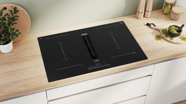 Bosch Induction Cooktop with Integrated Ventilation 80cm PVQ811F15E