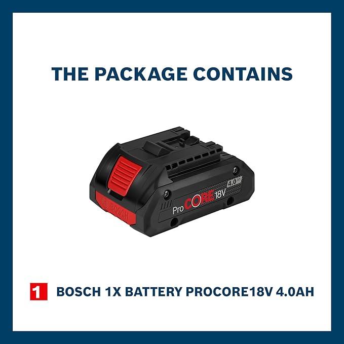 Bosch ProCORE 18V 4.0Ah Battery Pack - Tools Warehouse