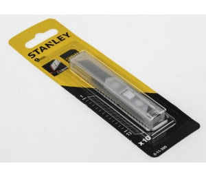 Stanley 9 mm Snap-off Blade (Pack of 10 Pcs)