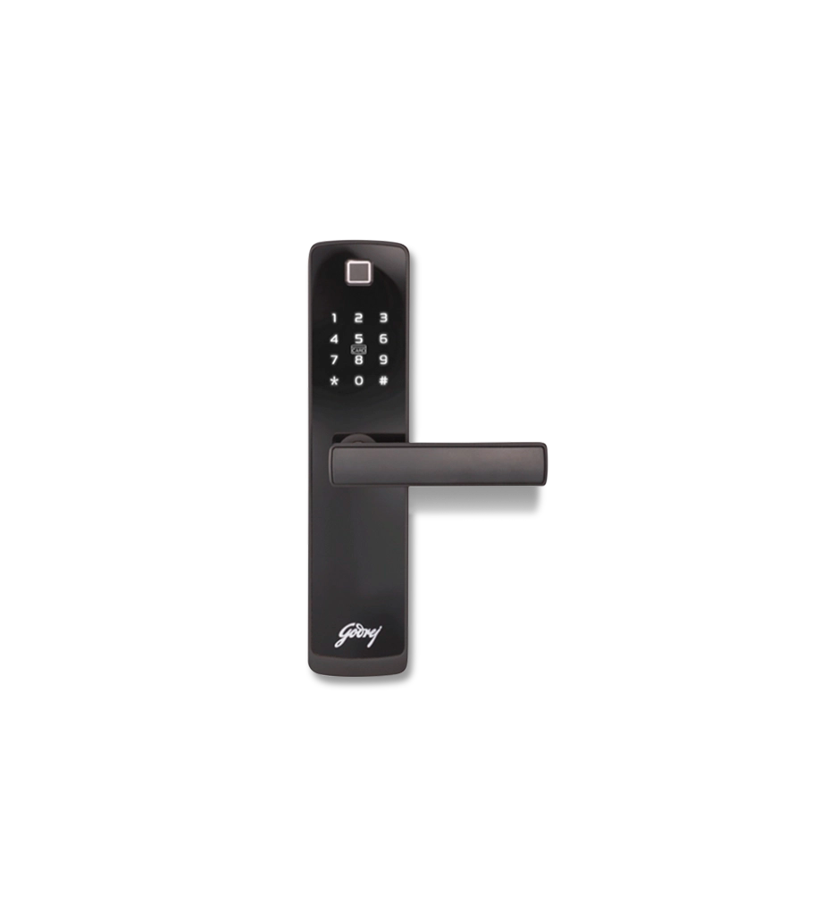 Godrej Catus Connect Digital Lock Black Biometric PIN