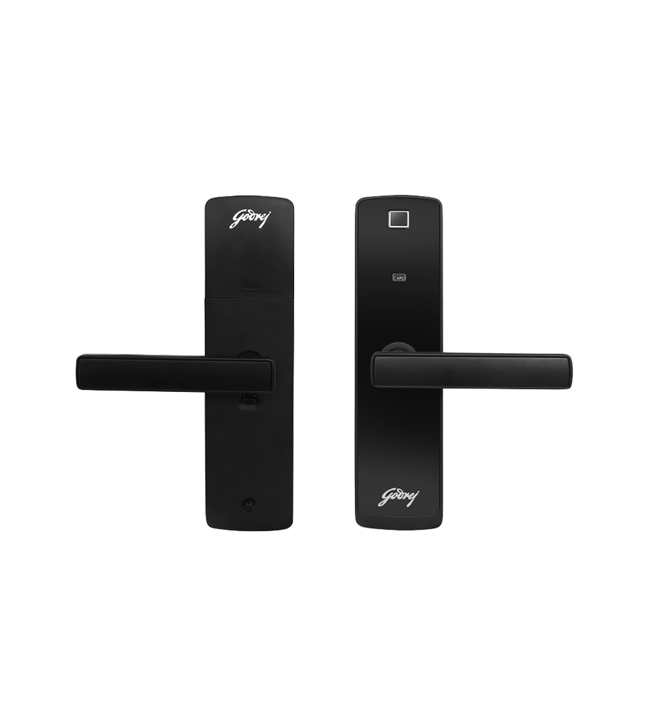 Godrej Catus Connect Digital Lock Black Biometric PIN