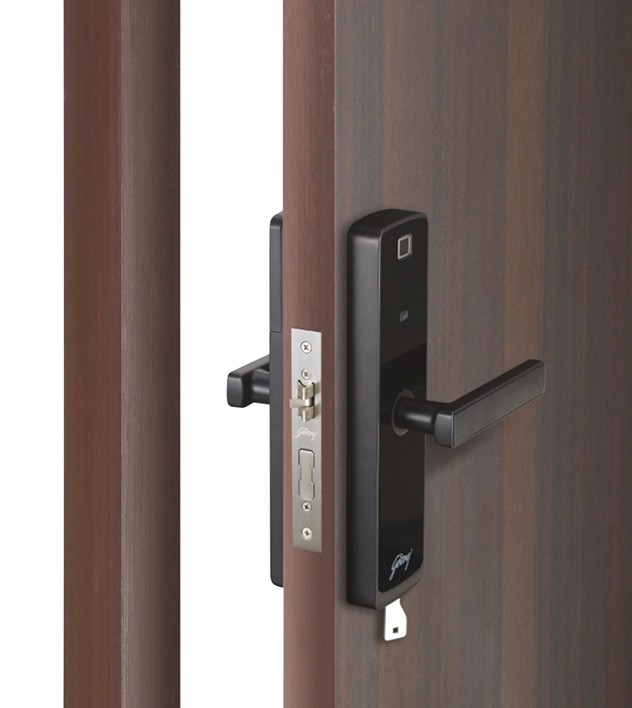 Godrej Catus Connect Digital Lock Black Biometric PIN