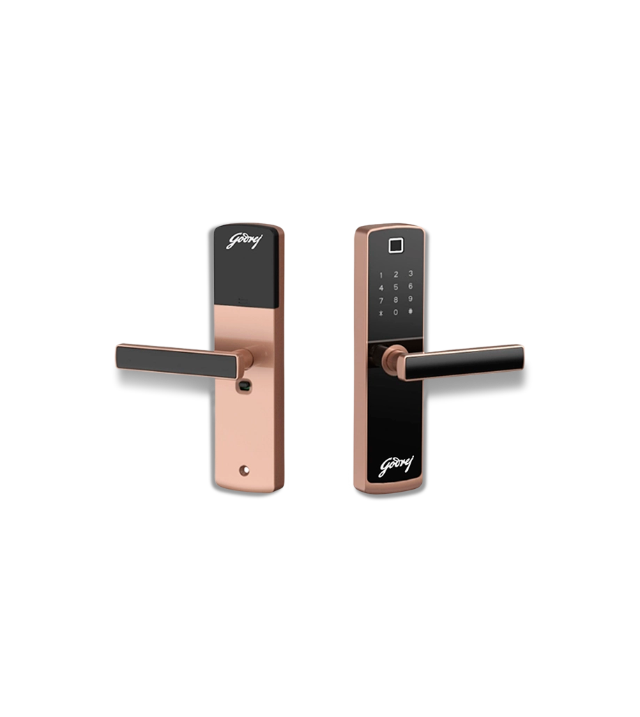 Godrej Catus Connect Rose Gold Smart Biometric Lock