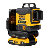 Dewalt 18v XR Compact 3x360 Green Laser Kit