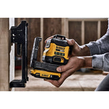 DeWalt 18V XR Compact 3x360 Green Laser Kit