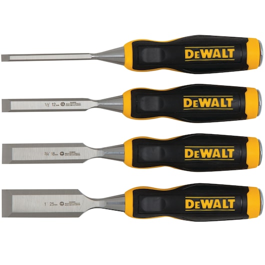 Dewalt 4 Pcs Wood Chisel Set