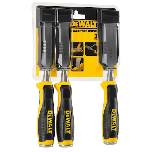 Dewalt 3 Pcs Side Strike Wood Chisel Set