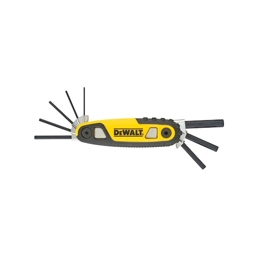 DEWALT FOLDING LOCKING HEX KEYS - METRIC