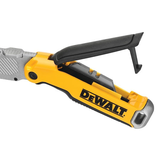 Dewalt 61 mm Folding Fixed Blade Utility Knife With 5 Replaceable Blades