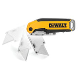 Dewalt 61 mm Folding Fixed Blade Utility Knife With 5 Replaceable Blades