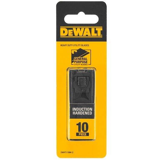 Dewalt Induction Hardened Utility Blades (Pack Of 10 Pcs