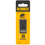 Dewalt Induction Hardened Utility Blades (Pack Of 10 Pcs