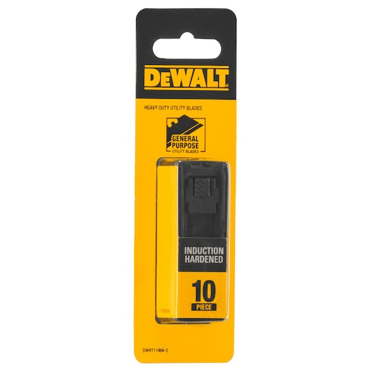 Dewalt Induction Hardened Utility Blades (Pack Of 10 Pcs