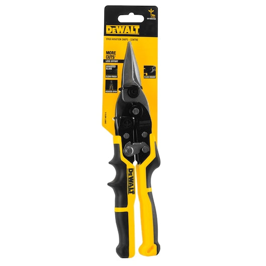 Dewalt 250mm Straight Cut Ergo Aviation Snip