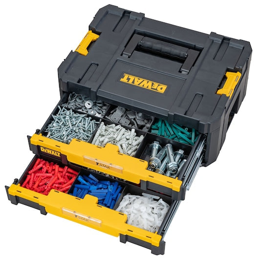 Dewalt Tstak Drawer Unit 2 Shallow Drawers