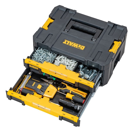 Dewalt Tstak Drawer Unit 2 Shallow Drawers