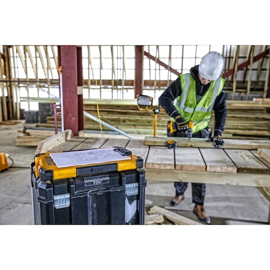 Dewalt Tstak Job Site LED Clipboard