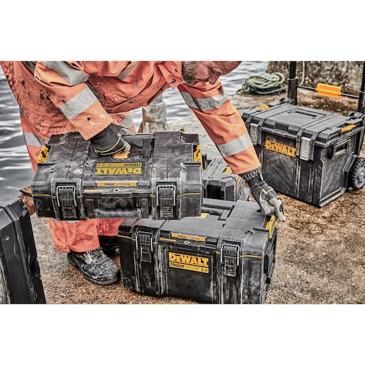 Dewalt Toughsystem 2.0 (DS300) Medium Stackable Tool Box With 50 Kg Load Capacity