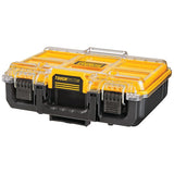 Dewalt Toughsystem 2.0 Half Width Clear Lid Deep Organiser With 6 Removable Deep Cups & 10 Kg Load Capacity