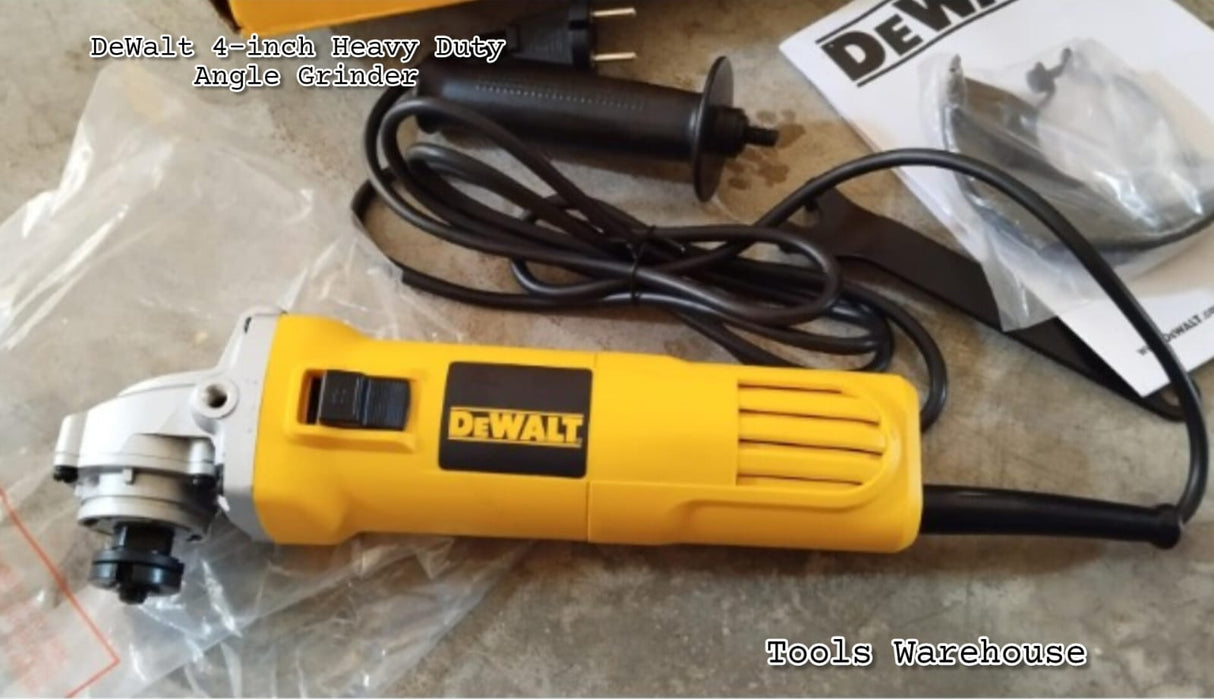 DeWalt 4-inch Heavy Duty Angle Grinder