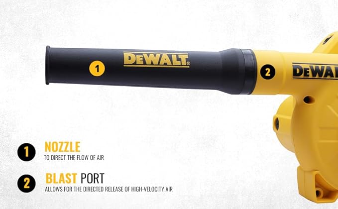 DeWalt DWB800 800W Corded Variable‑Speed Blower