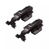 Ebco Aluminium Profile 3D Hinge for 4mm Glass / 18–20mm Panel Set of 2