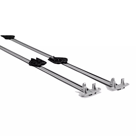 Ebco Anti-Tilt Bar - 2 Drawers, 635 mm, Zinc Plated White