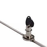 Ebco Anti-Tilt Lock - 19 mm, Nickel Plated