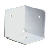 Ebco Corner Clamp - 38×38×38 mm, White Glossy