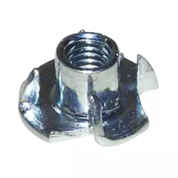 Ebco Cross Nut - Zinc Plated White