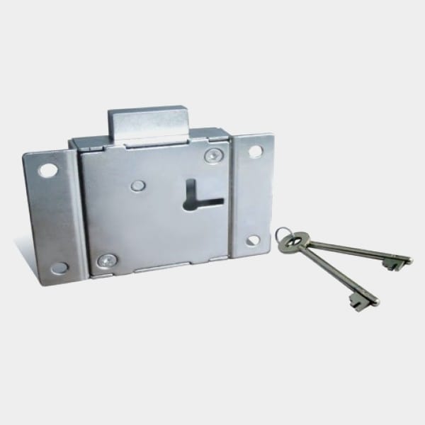 Ebco Cupboard Lock – Nickel Plated