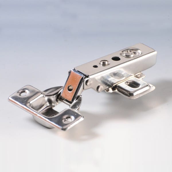 Ebco EURO – Slip On Hinge SS 304 – 4 Hole Mounting Plate (Overlay)