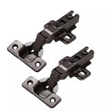 Ebco Euro Slow Motion Hinge  35mm Soft Close with 2 hole mounting Plate (Set of 2)