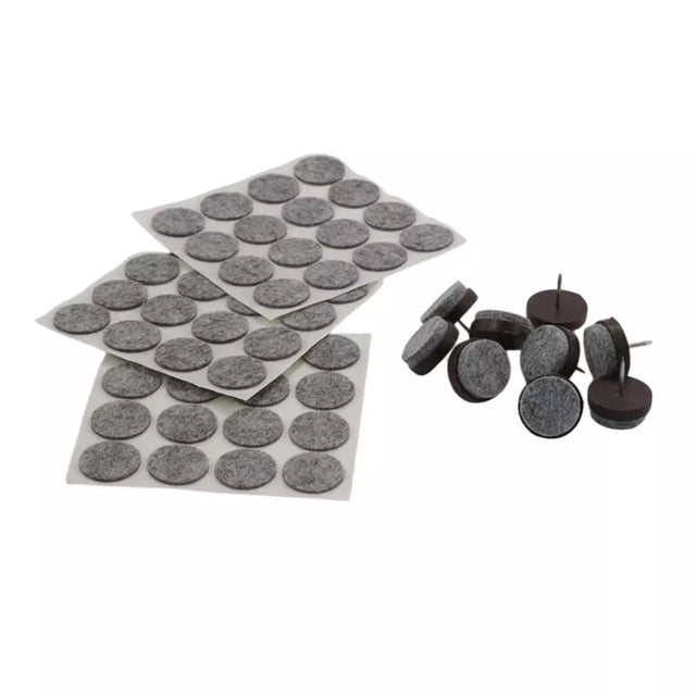 Ebco Furn Felt with Pin – 22mm Grey Finish