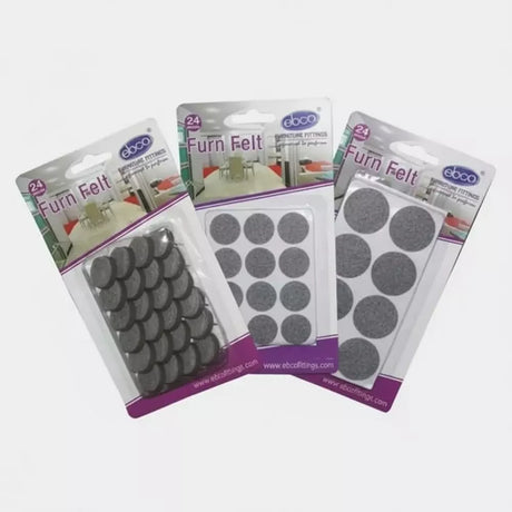 Ebco Self-Adhesive Furn Felt – Grey Finish