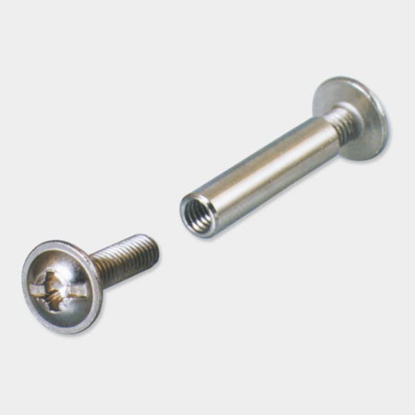 Ebco M4 Sleeve Connecting Screw – Nickel Plated