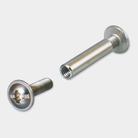 Ebco M4 Sleeve Connecting Screw – Nickel Plated