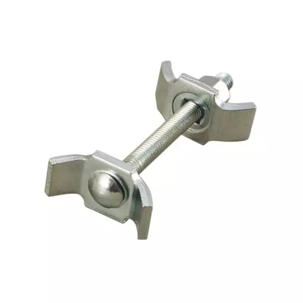 Ebco Maxi Connector - Zinc Plated White